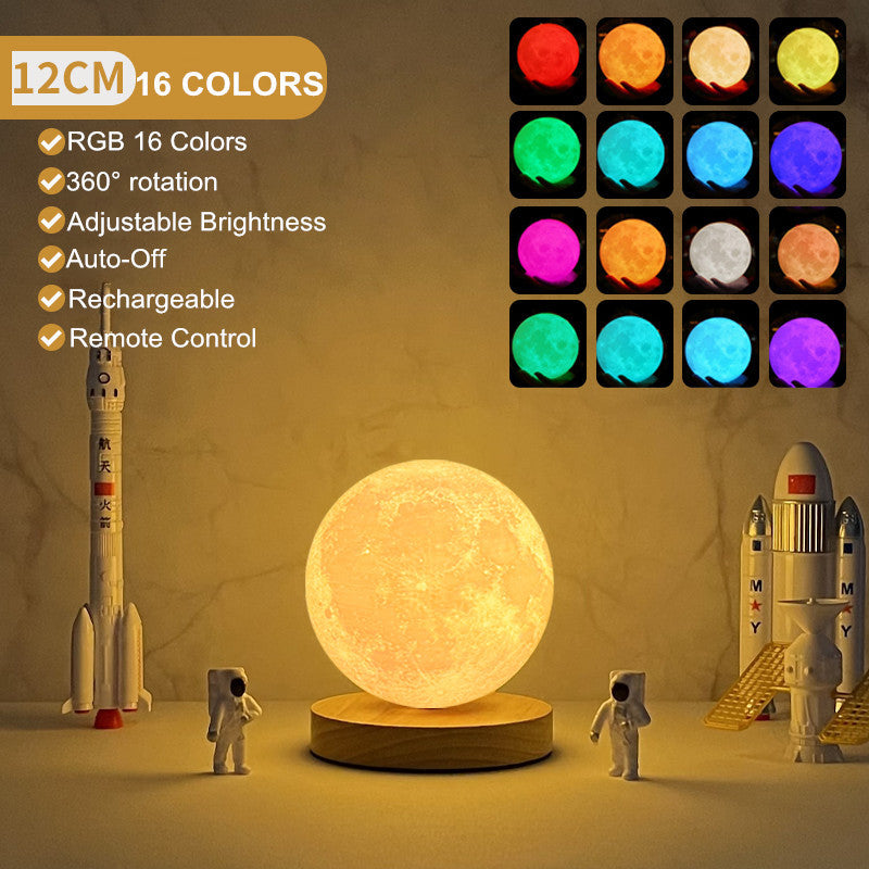 Rotating Moon Lamp