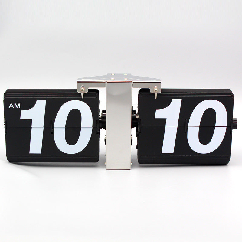 Minimal Retro Leaf Desk Clock