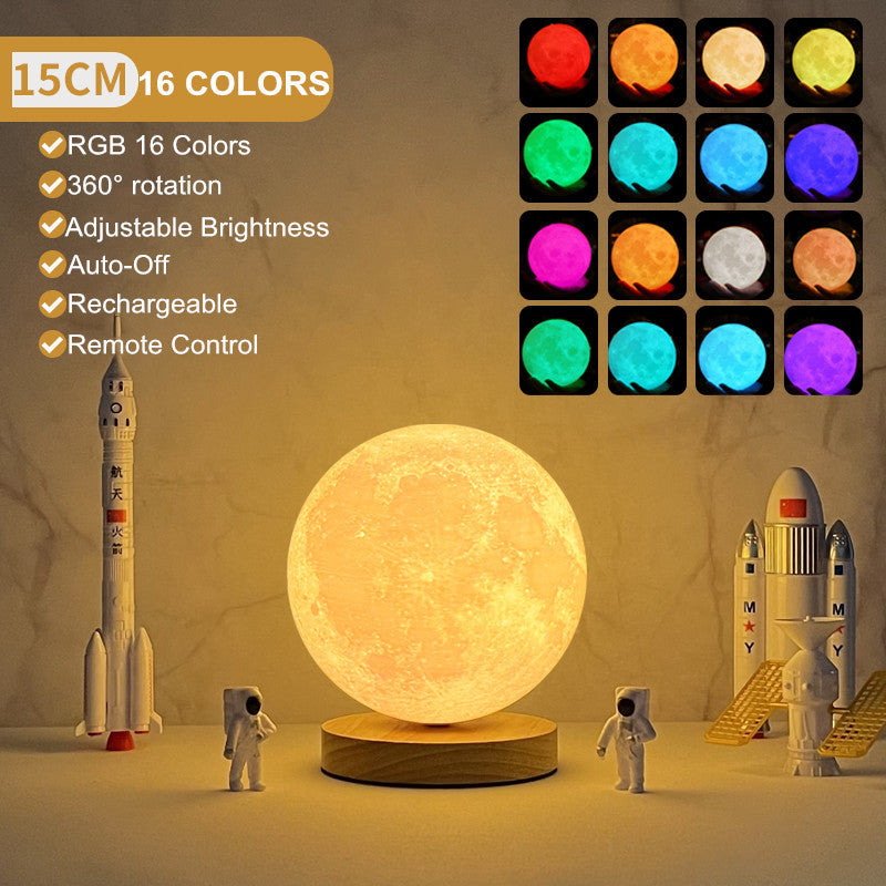 Rotating Moon Lamp