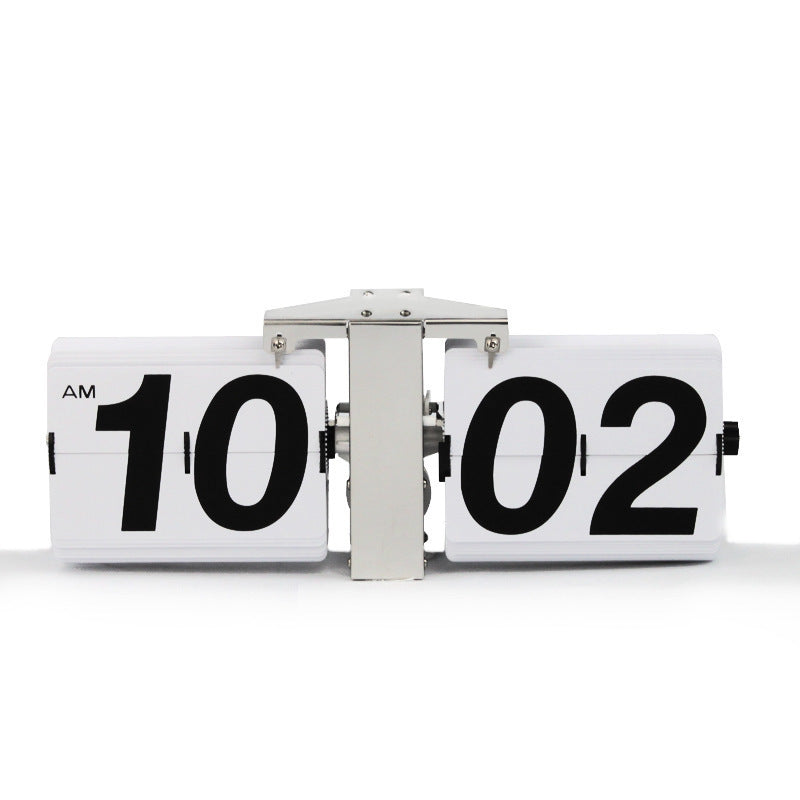 Minimal Retro Leaf Desk Clock
