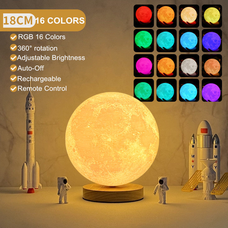 Rotating Moon Lamp