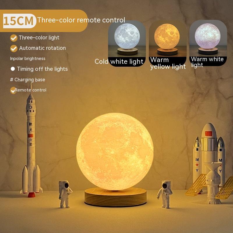 Rotating Moon Lamp