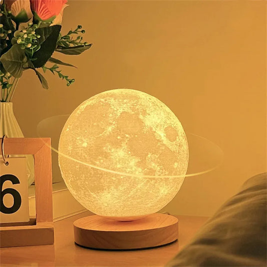 Rotating Moon Lamp
