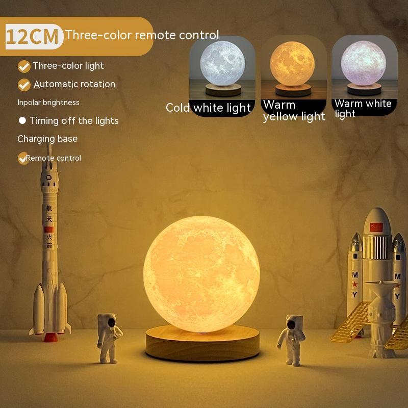 Rotating Moon Lamp