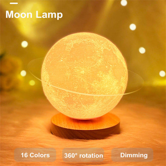 Rotating Moon Lamp